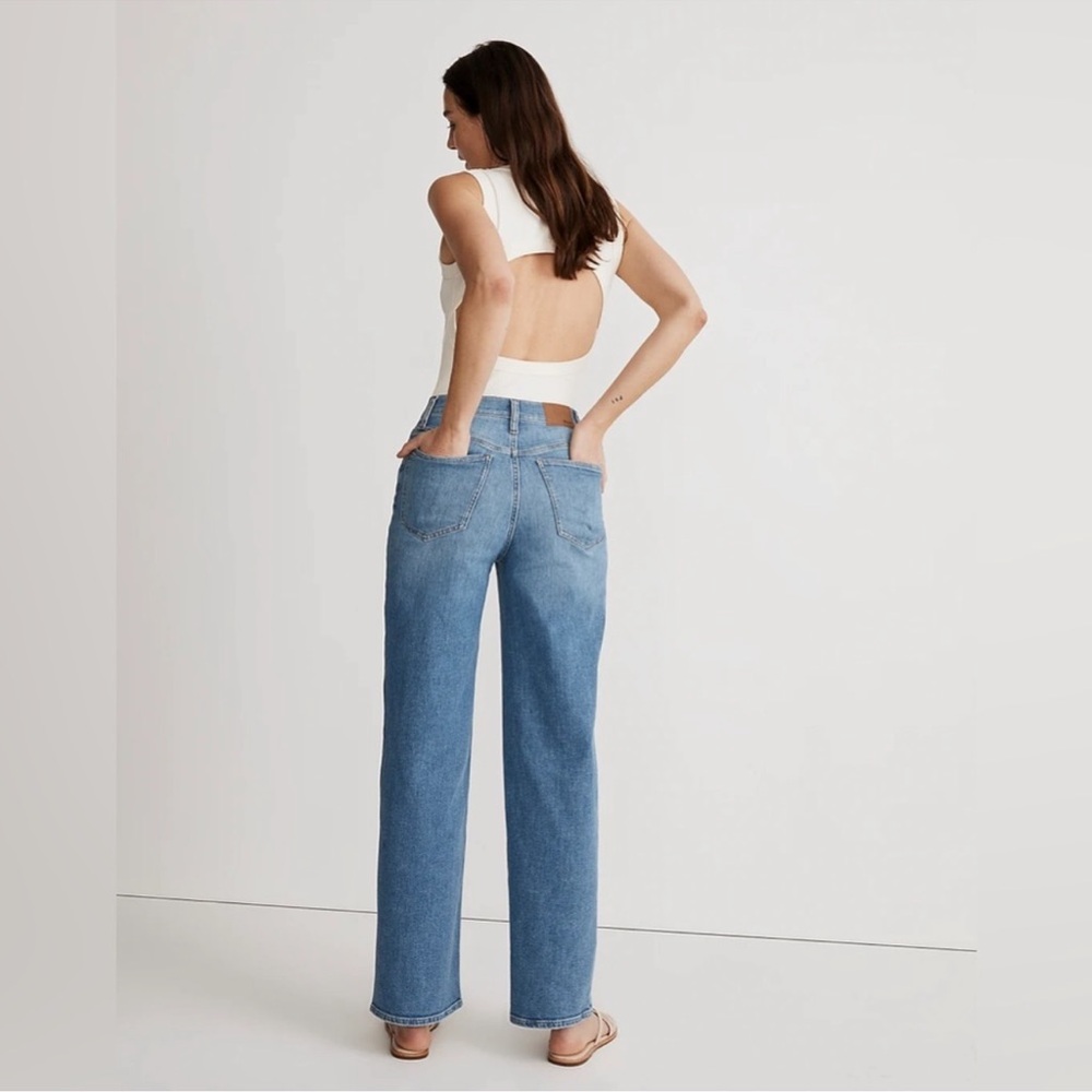 Madewell Blue Flare & Wide Leg Jeans - Picture 12 of 14